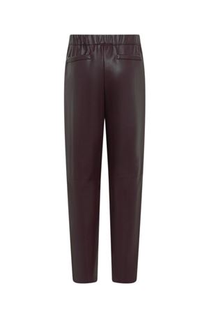 Straight-leg faux leather trousers ALPHA STUDIO | AD4642Q2019